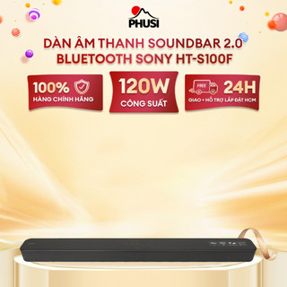 Dàn âm thanh Soundbar 2.0 tích hợp Bluetooth Sony HT-S100F
