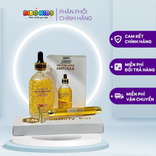 Serum vàng Úc 24k Pure Gold Ampoule 100ml kèm thanh lăn