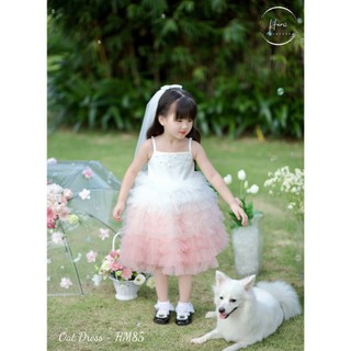 𝐎𝐚𝐭 𝐃𝐫𝐞𝐬𝐬 - váy ombre nhiều tầng hm85