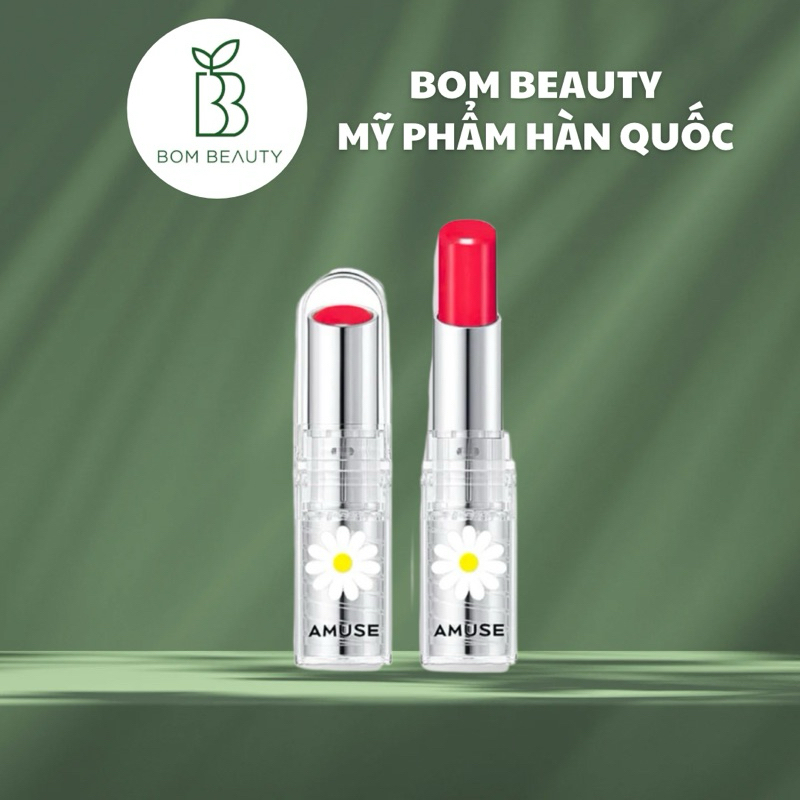 847- Son dưỡng môi Amuse dew balm [Daisy Edition] 3.2g