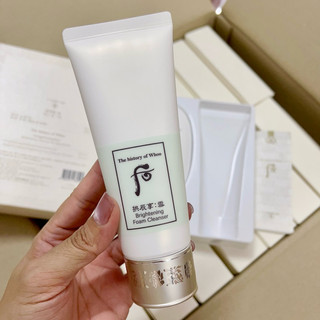 Tách 100ml date 2027- Sữa rửa mặt dưỡng trắng Whoo Gongjinhyang Seol Brightening Cleansing Foam