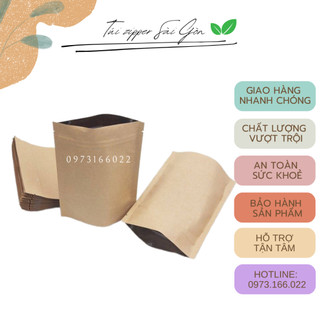 1KG TÚI ZIPPER GIẤY KHÔNG CỬA SỔ