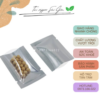 1kg túi ba biên 1 mặt bạc