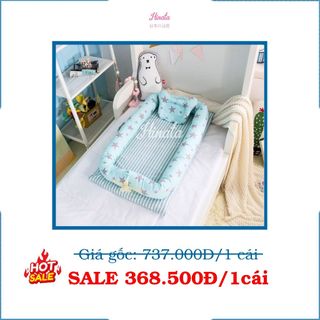 Nệm trẻ em thoáng khí, thấm hút mồ hôi tốt, tạo không gian ngủ riêng cho bé Hinata N01