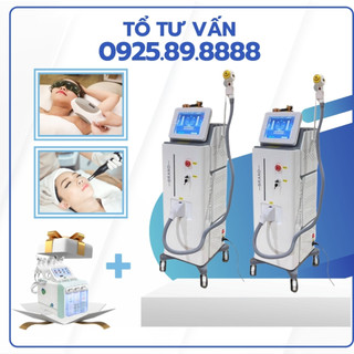 Máy triệt lông trẻ hóa diode laser 808 brand chuyên dùng cho spa