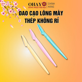 Dao cạo lông mày thép không gỉ tiện dụng-Ohayo Shop