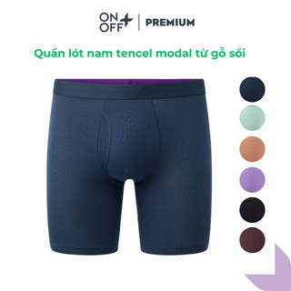 Quần lót nam Modal gỗ sồi dáng boxer ONOFF kháng khuẩn tự nhiên mềm mại thoáng khí  BST Tencel modal Premium  18UL24A130