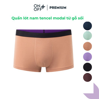 Quần lót nam Modal gỗ sồi dáng trunk ONOFF kháng khuẩn tự nhiên mềm mại  BST Tencel modal Premium - 18UO24A131