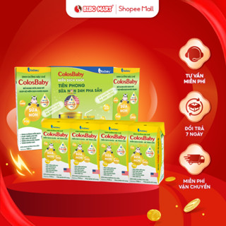 Sữa Bột Pha Sẵn Colosbaby Hỗ Trợ Hệ Tiêu Hóa Tăng Cân Tăng Cường Miễn Dịch Phát Triển Chiều Cao 180ml/ 110ml - Bibomart