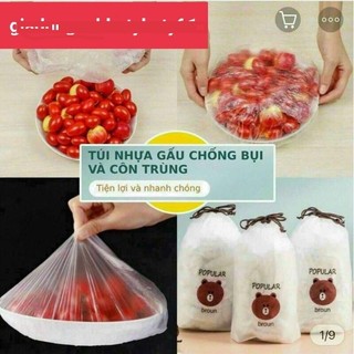 TÚI 100 màng bọc thực phẩm đa năng PE bọc đồ ăn siêu tiện lợi