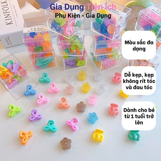 Set 10 kẹp tóc mini, kẹp càng cua,kẹp tóc nhỏ cho bé gái cute dễ thương - The Little Girl