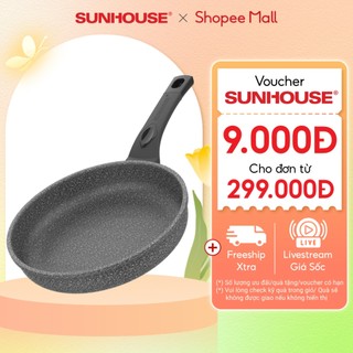 Chảo đá chống dính SUNHOUSE size 28cm SBD28