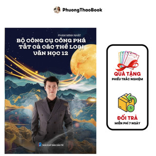 Sách - Bộ công cụ công phá tất cả các thể loại Văn Học 12