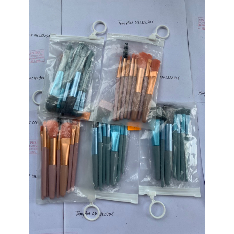 Bộ 8 cọ trang điểm/Sét 8 cọ trang điểm siêu đẹp