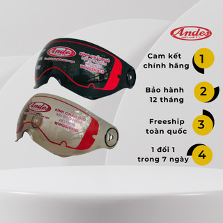 Kính thay thế nón bảo hiểm Andes 109 103D