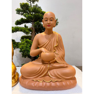 Tôn tượng thánh tăng sivali 30cm đá