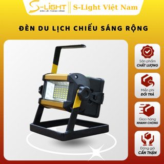 Đèn led S-light siêu sáng sạc điện S807 - 50W ( 36 Led ), Đèn chống bão, Đèn Camping