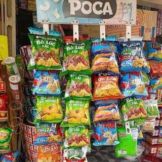 Combo 2/5 bánh thập cẩm poca snack bịch 30g/32g