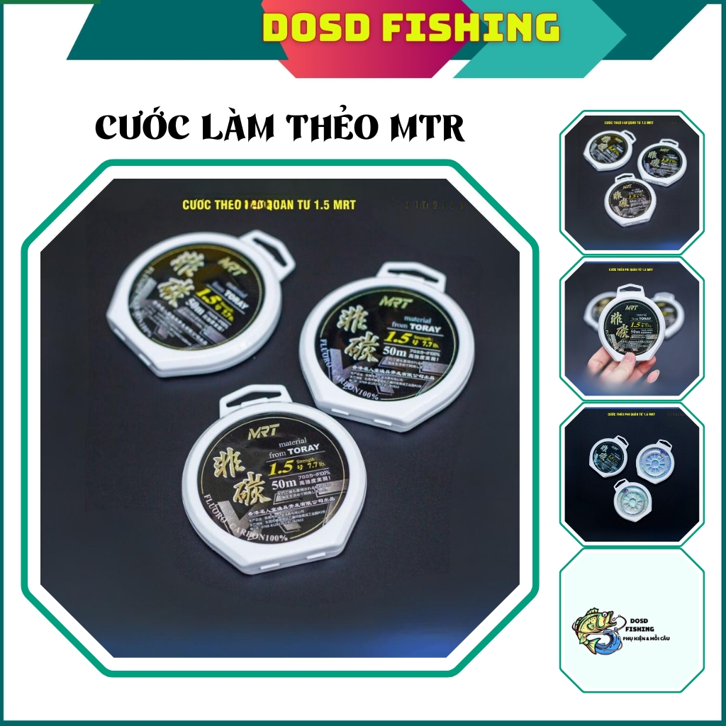 Cước câu cá MRT Phi Quân làm thẻo câu cá chuyên câu rô phi chép riếc  chép khủng câu đài câu đơn chí