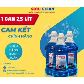Nước rửa kính ô tô chuyên dụng chính hãng - sotu clean