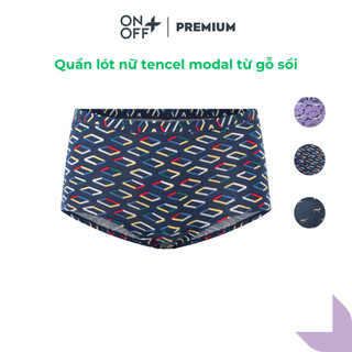 Quần lót nữ  Modal dáng boyhort ONOFF mềm mại kháng khuấn tự nhiên BST Tencel modal Preimum- 16UN24A062