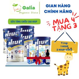 Sữa bột hiup sữa bột tăng chiều cao combo mua 3 sữa hiup 650g tặng 2 hiup d3k2 cho bé từ 2 tuổi