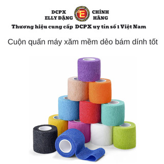 Cuộn bọc quấn máy phun xăm chống trơn loại dẻo tốt bộ bám dính tốt Elly Đặng Dụng cụ phun xăm