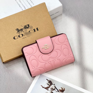 (MS380X) Ví coach medium khoá gài 5 màu cho nữ