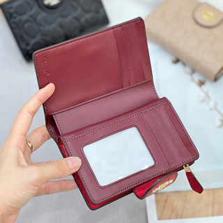 (MS380X) Ví coach medium khoá gài 5 màu cho nữ