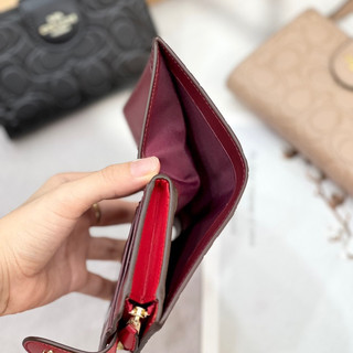 (MS380X) Ví coach medium khoá gài 5 màu cho nữ