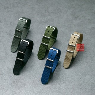 Dây vải NATO cao cấp cho đồng hồ nhiều màu, đủ size + Tặng kèm 1 cây thay dây và bộ chốt - Tiktakus