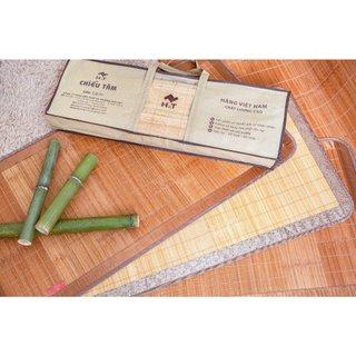 Chiếu trúc tăm 1,8 x 2m (100% Cật Trúc Tự Nhiên)