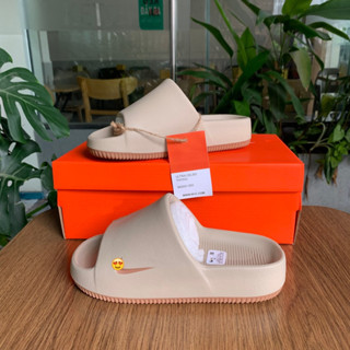 Dép đúc calm slide đế sơn đi trong nhà đủ size nam nữ bản vân nhám đế cao hạn chế trơn trượt