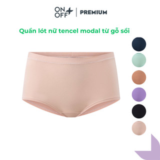 Quần lót nữ modal dáng boyshort ONOFF mềm mại kháng khuẩn BST Tencel modal Preimum 16UN24A062