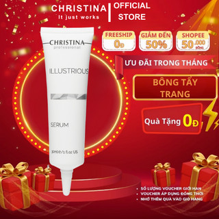 Tinh chất làm sáng da Illustrious Floslek Serum CHRISTINA hỗ trợ giảm thâm, mờ nám 30ml