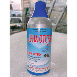Thuốc diệt muỗi, côn trùng chai nhôm Map- Alpha otuksa 100ec chai 1 lít