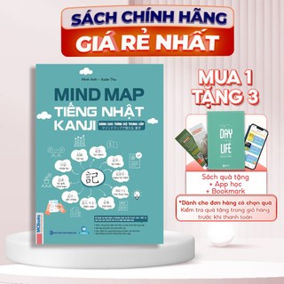 Mind map kanji tiếng nhật – dành cho trình độ trung cấp - sách tự học tiếng nhật - mcbooks