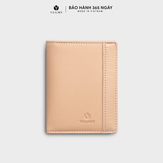 Ví da nữ cầm tay mini dáng đứng gập đôi tiện dụng YUUMY Seasand YV96