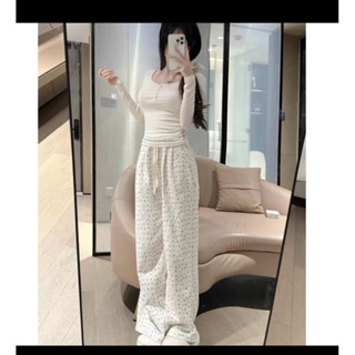 Quần xuông hoa nhí by Labsion