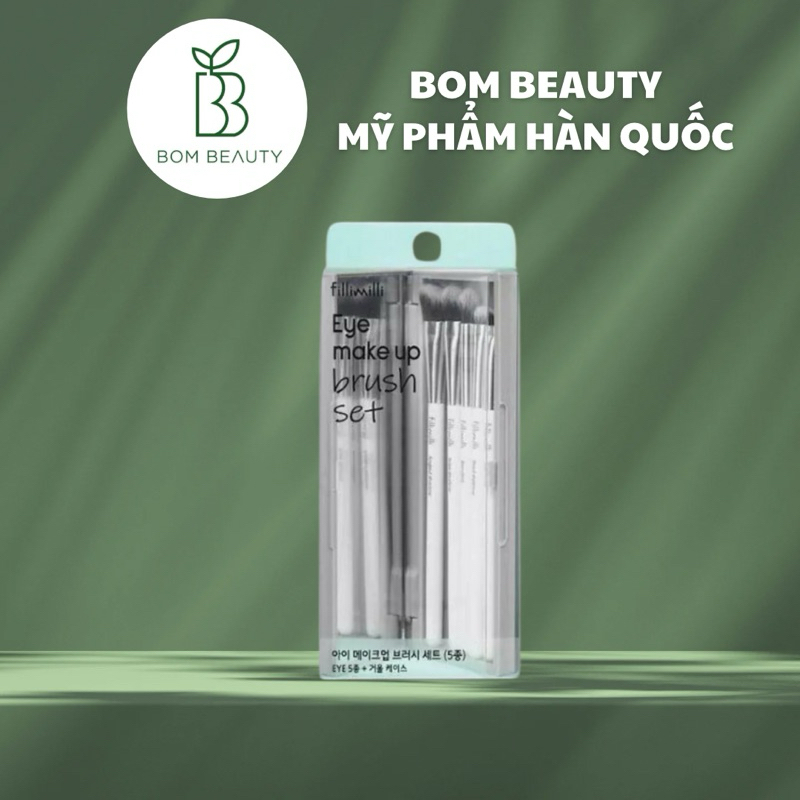 Set 5 cọ trang điểm mắt Fillimilli eye make up brush set
