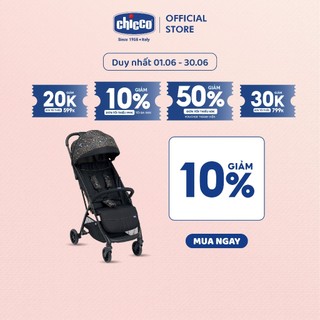 (DUY NHẤT T6 - GIẢM 10%) Xe đẩy gấp gọn Chicco Glee màu Playful Black