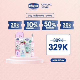 (DUY NHẤT T6 - BÁN GIÁ 329K) Bộ kit Chicco Happy All Day Bướm hoa