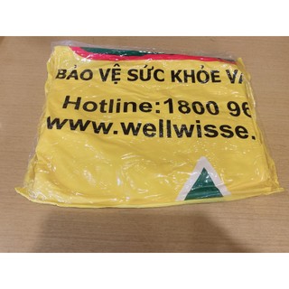 [Quà Tặng] Áo Mưa Cánh Dơi Wellwisse