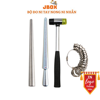 Bộ dụng cụ đo kích thước ngón tay JBOX nong nhẫn dung cu đo size nhẫn đo ni tay