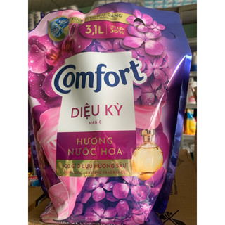 Nước xả vải hương hoa Comfort diệu kỳ túi 3,1L mới