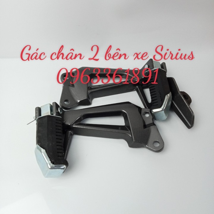 Gác chân sau xe SIRIUS