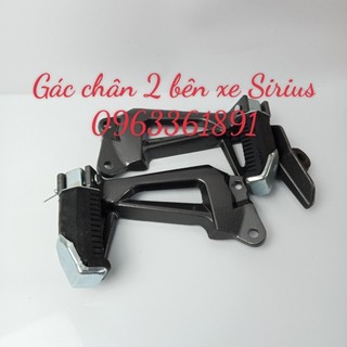 Gác chân sau xe sirius
