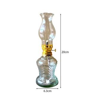 ĐÈN DẦU A2 TRẮNG CAO 20CM