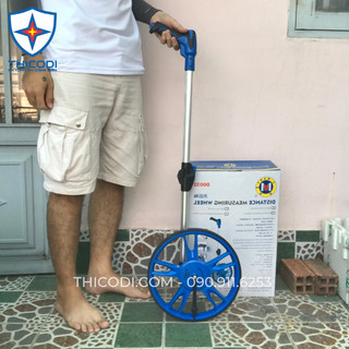 Thước lăn đo đường - Bánh xe đo khoảng cách CMART D0032 đồng hồ cơ dành cho thợ điện lực
