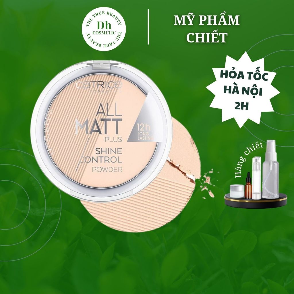 Phấn phủ CATRICE All Matt Plus Shine Control Powder TONE 10